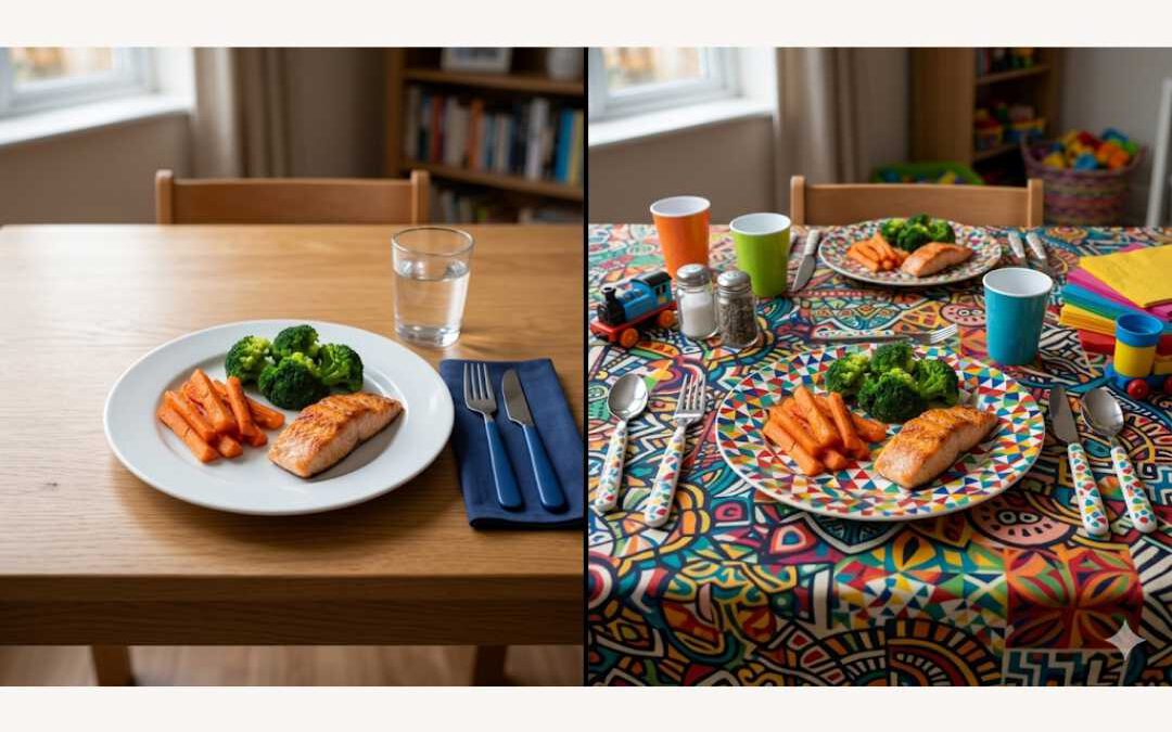 Eetproblemen bij autisme? Zo helpt een rustige eettafel