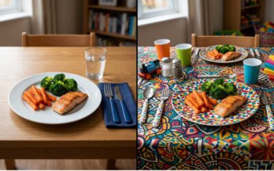 Eetproblemen bij autisme? Zo helpt een rustige eettafel